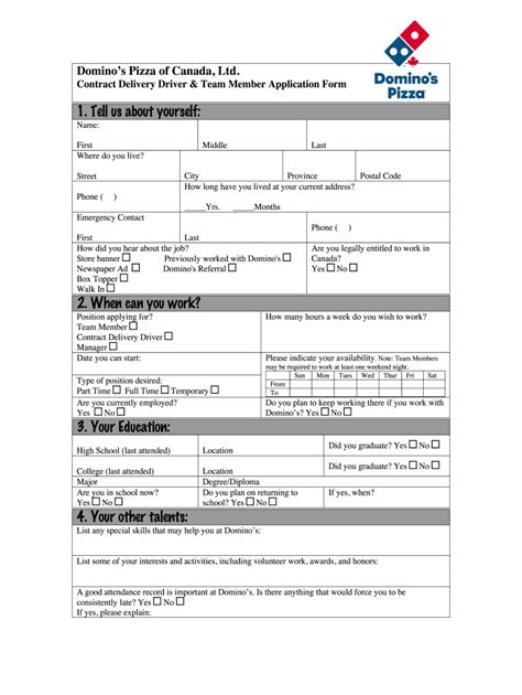 domino's careers apply online.